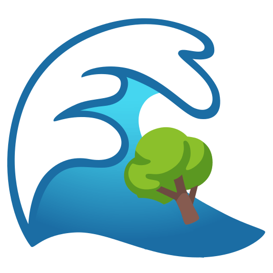 ocean deciduous tree