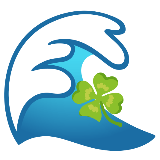 ocean four leaf clover