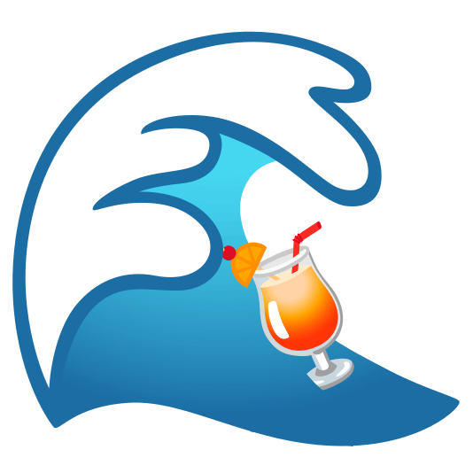 ocean tropical drink