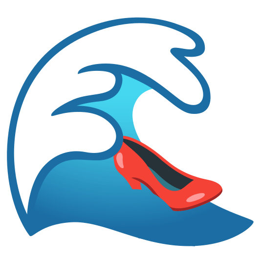 ocean high heel