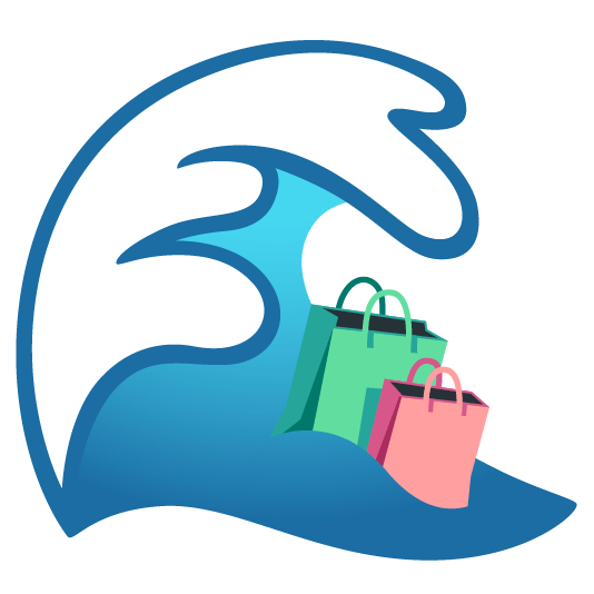 ocean shopping bags
