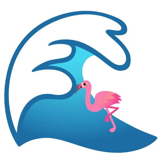 ocean flamingo