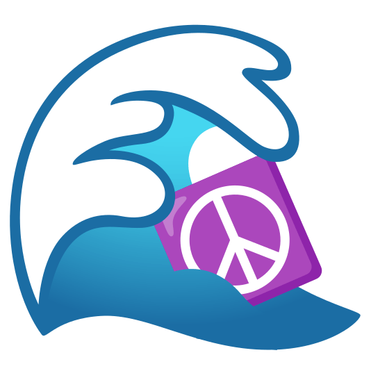ocean peace symbol