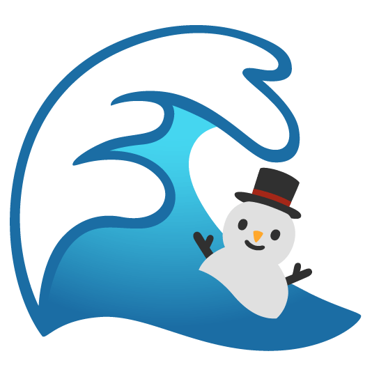 ocean snowman without snow