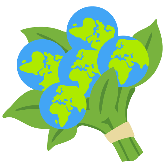 earth africa bouquet