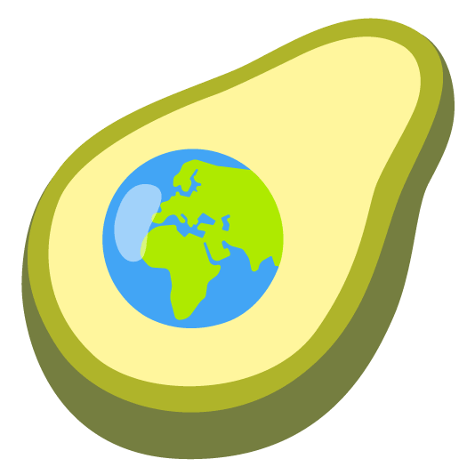earth africa avocado
