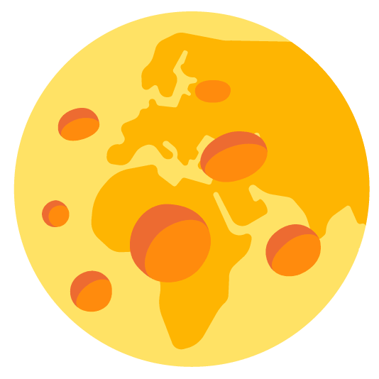 earth africa cheese wedge