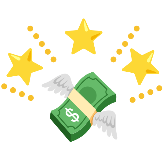 star2 money with wings