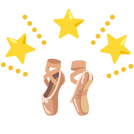 star2 ballet shoes