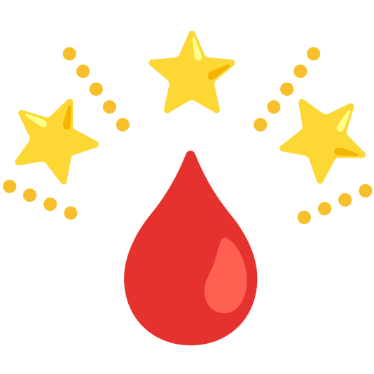 star2 drop of blood
