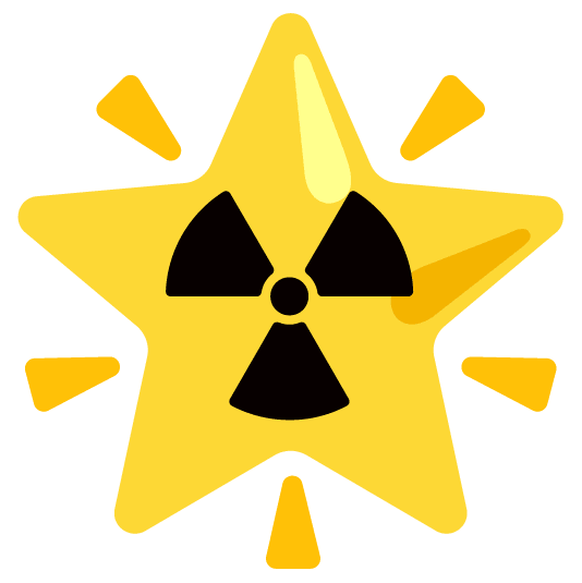 star2 radioactive sign