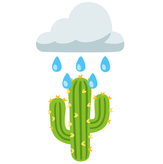 rain cloud cactus