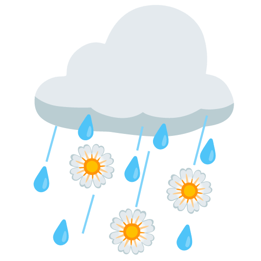 rain cloud blossom
