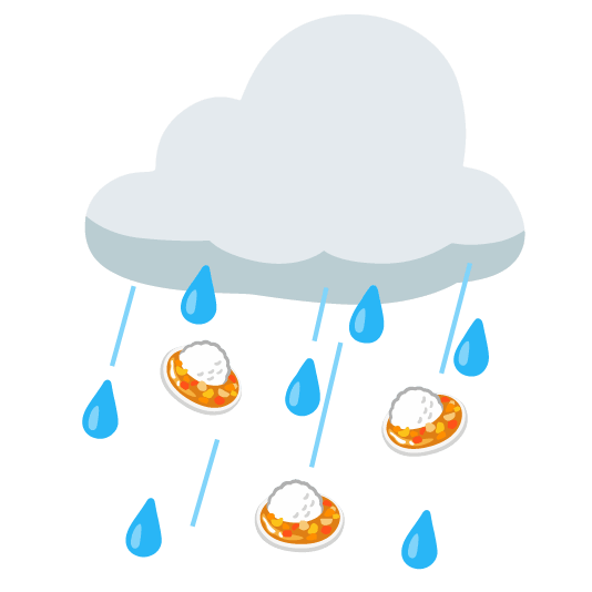 rain cloud curry