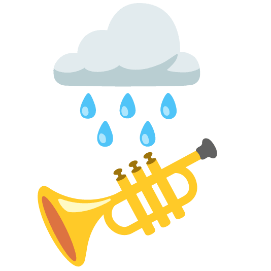rain cloud trumpet