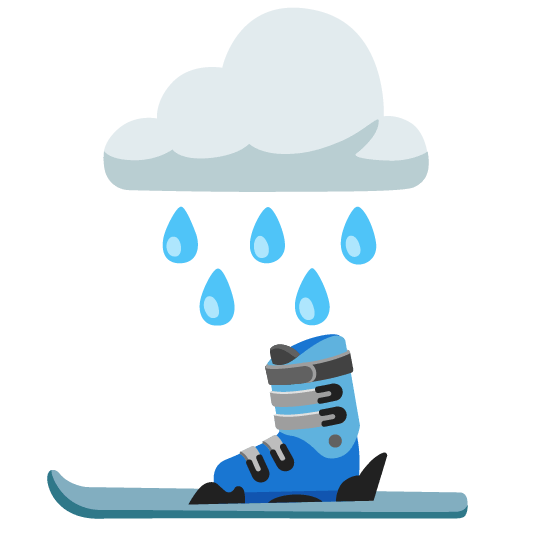 rain cloud ski