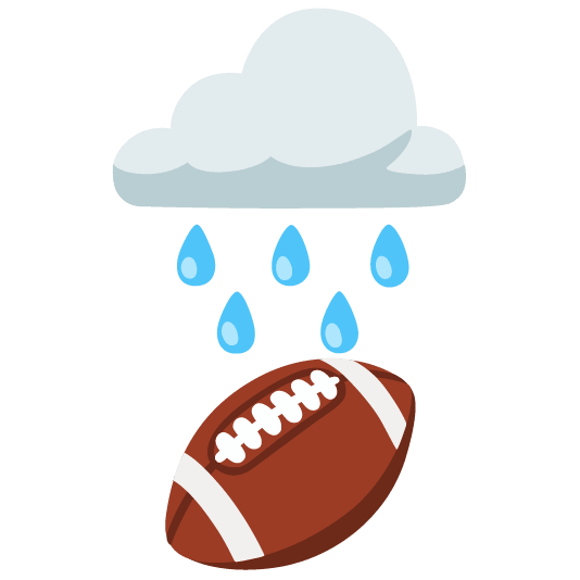 rain cloud football