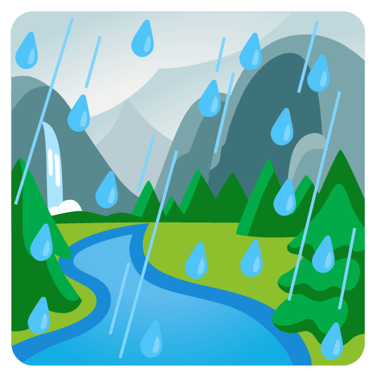 rain cloud national park