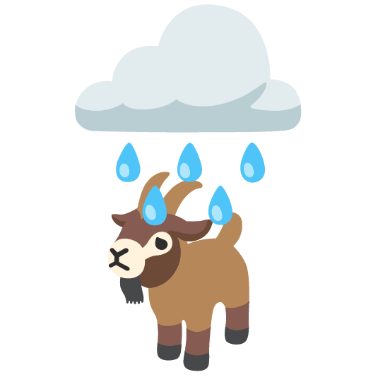 rain cloud goat