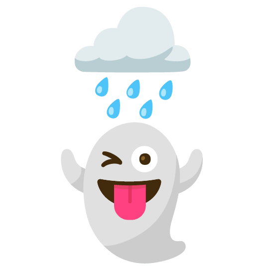 rain cloud ghost