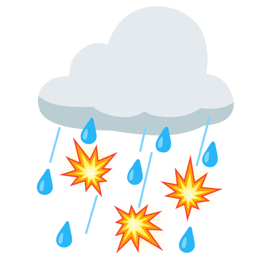 rain cloud boom