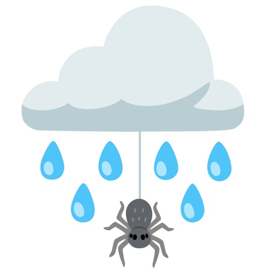 rain cloud spider
