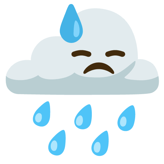 rain cloud sweat