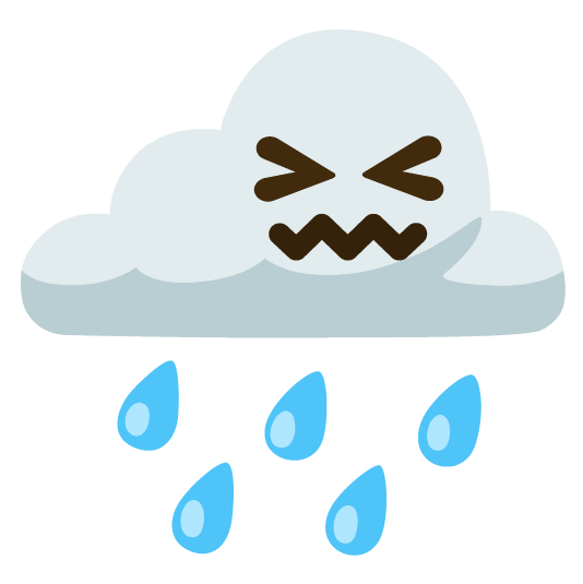 rain cloud confounded