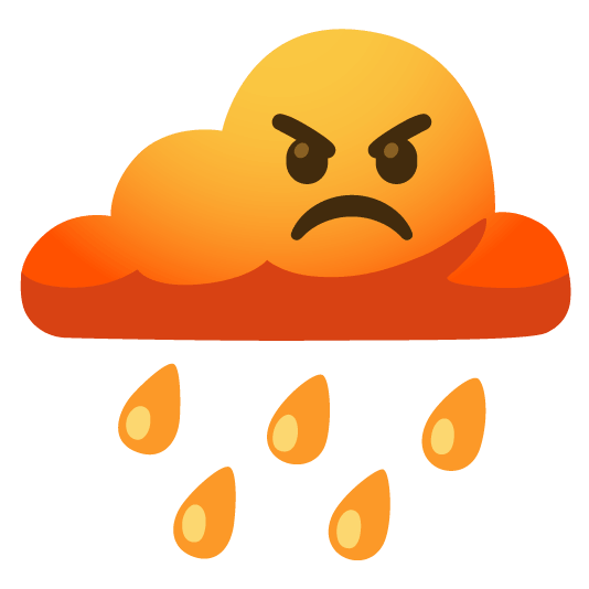 rain cloud rage