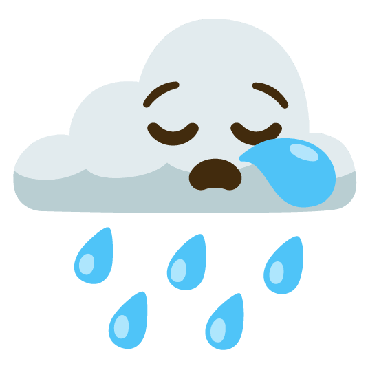 rain cloud sleepy