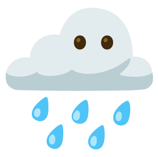rain cloud no mouth