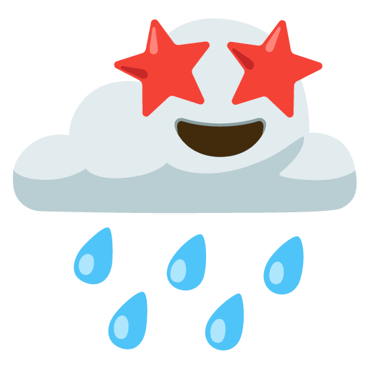 rain cloud star struck