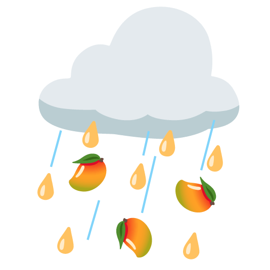 rain cloud mango