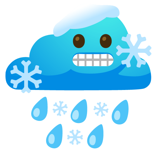 rain cloud cold face