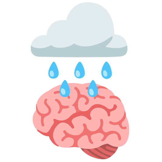 rain cloud brain