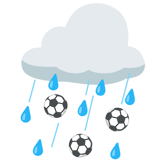 rain cloud soccer