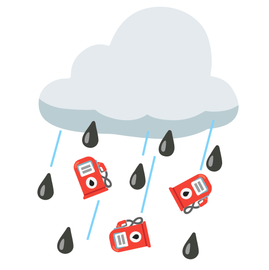 rain cloud fuelpump