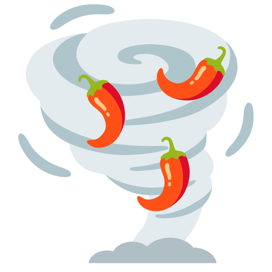 tornado hot pepper