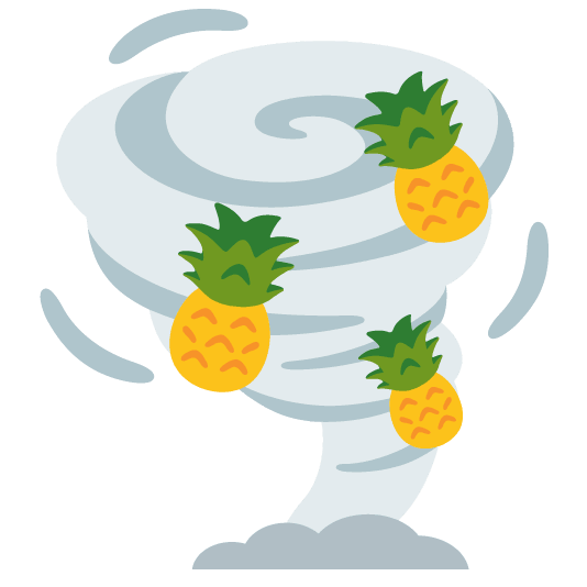 tornado pineapple