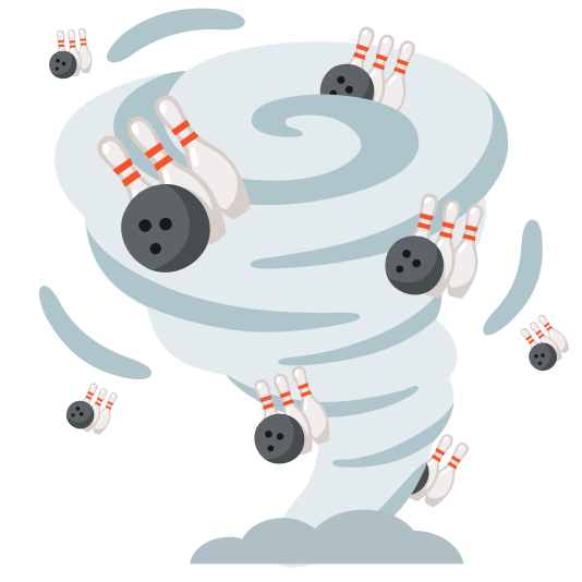 tornado bowling