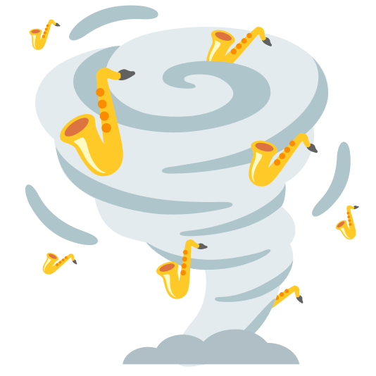 tornado saxophone