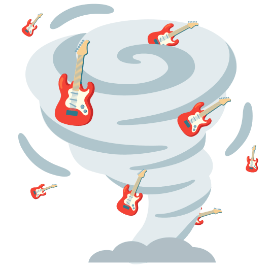 tornado guitar
