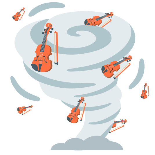 tornado violin