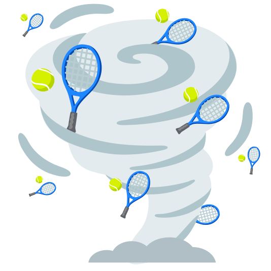 tornado tennis