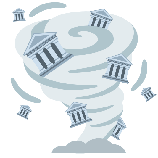 tornado classical building