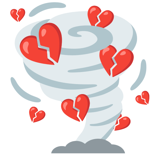 tornado broken heart