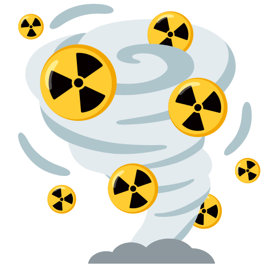 tornado radioactive sign