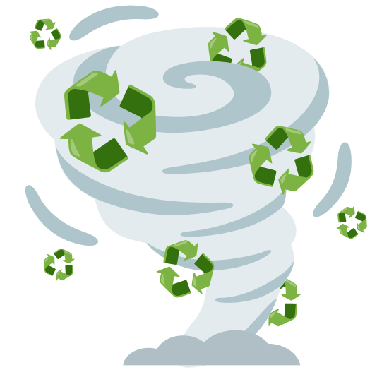 tornado recycle