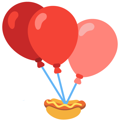 hotdog balloon