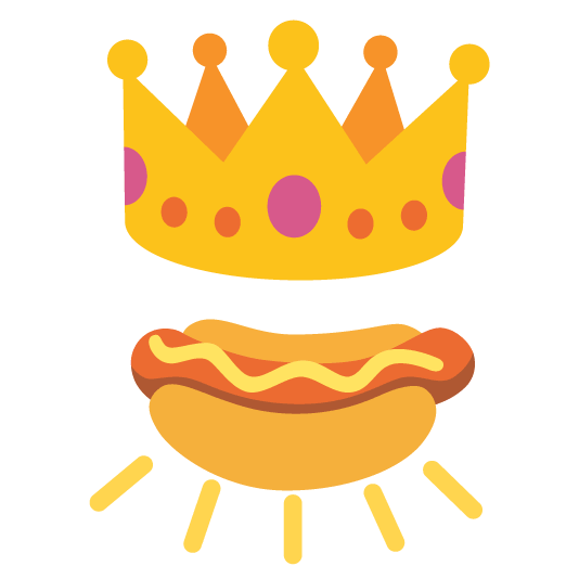 hotdog crown